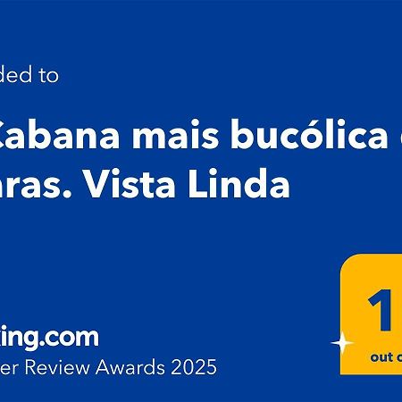 O Chale Mais Bucolico De Araras. Vista Linda Kültér fotó