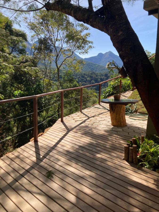 O Chale Mais Bucolico De Araras. Vista Linda Kültér fotó