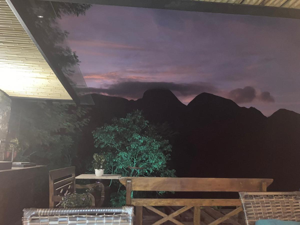 O Chale Mais Bucolico De Araras. Vista Linda Kültér fotó