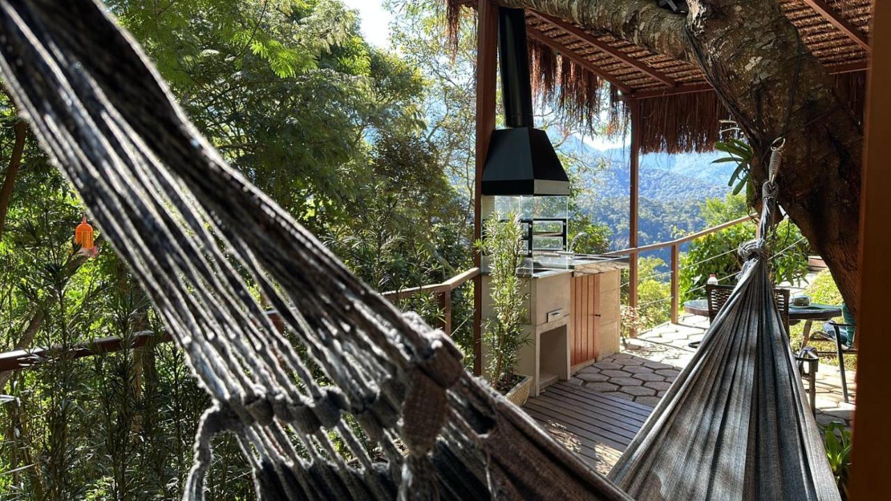 O Chale Mais Bucolico De Araras. Vista Linda Kültér fotó